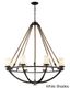 ELK Eight Light Chandelier Natural Rope EK-63017