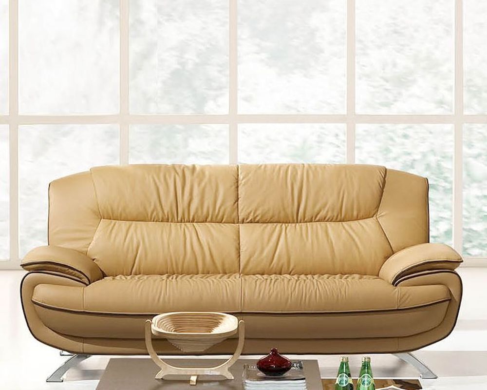 European Design Sofa in Light Beige Finish 33SS72