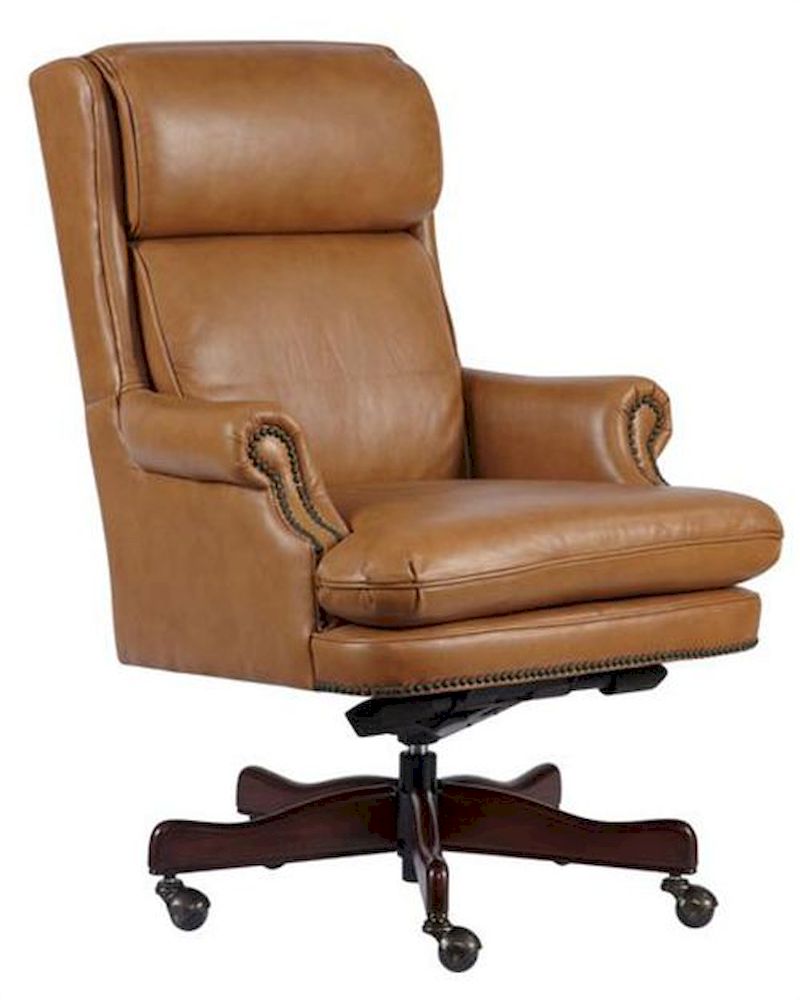 Executive Chair in Tan Finish by Hekman HE79252T
