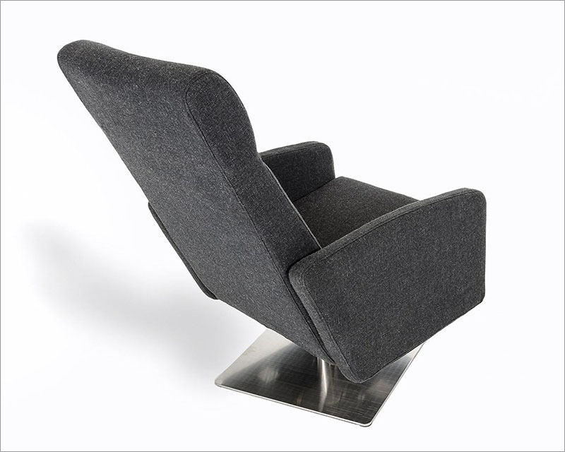 Fabric Reclining Lounge Chair in Modern Style 44LGR006