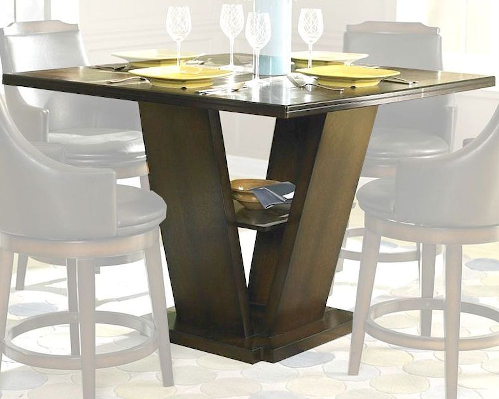Homelegance Counter Height Pedestal Dining Table Bayshore EL-5447-36