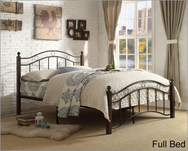 Homelegance Metal Platform Bed Averny EL2020BKBED