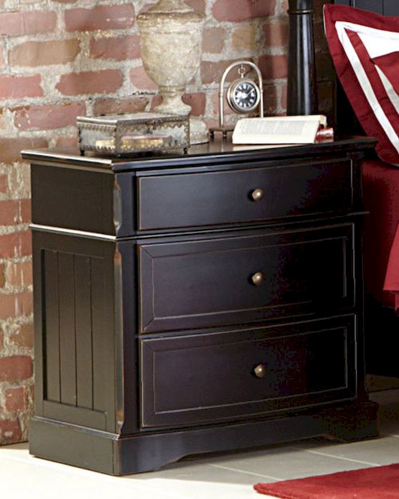 Homelegance Traditional Style Night Stand Carollen EL2268BK4