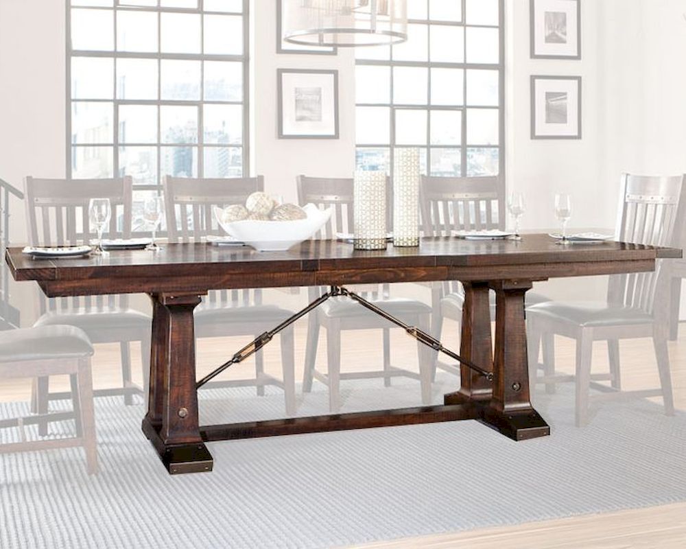 Intercon Solid Pine Dining Table Hayden INHY42100TAB