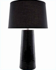 Lite Source Ceramic Table Lamp with Black Fabric Shade LSF-20830BLK Lite Source Ceramic Table Lamp with Black Fabric Shade LSF-20830BLK