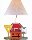 Lite Source Highway Signs Table Lamp LS-3HS20106 Lite Source Highway Signs Table Lamp LS-3HS20106