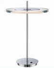 Lite Source in Chrome Clear Acrylic Shade Led Table Lamp LS-22080 Lite Source in Chrome Clear Acrylic Shade Led Table Lamp LS-22080