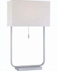 Lite Source in PS Gazit Table Lamp LS-21582PS-WHT Lite Source in PS Gazit Table Lamp LS-21582PS-WHT