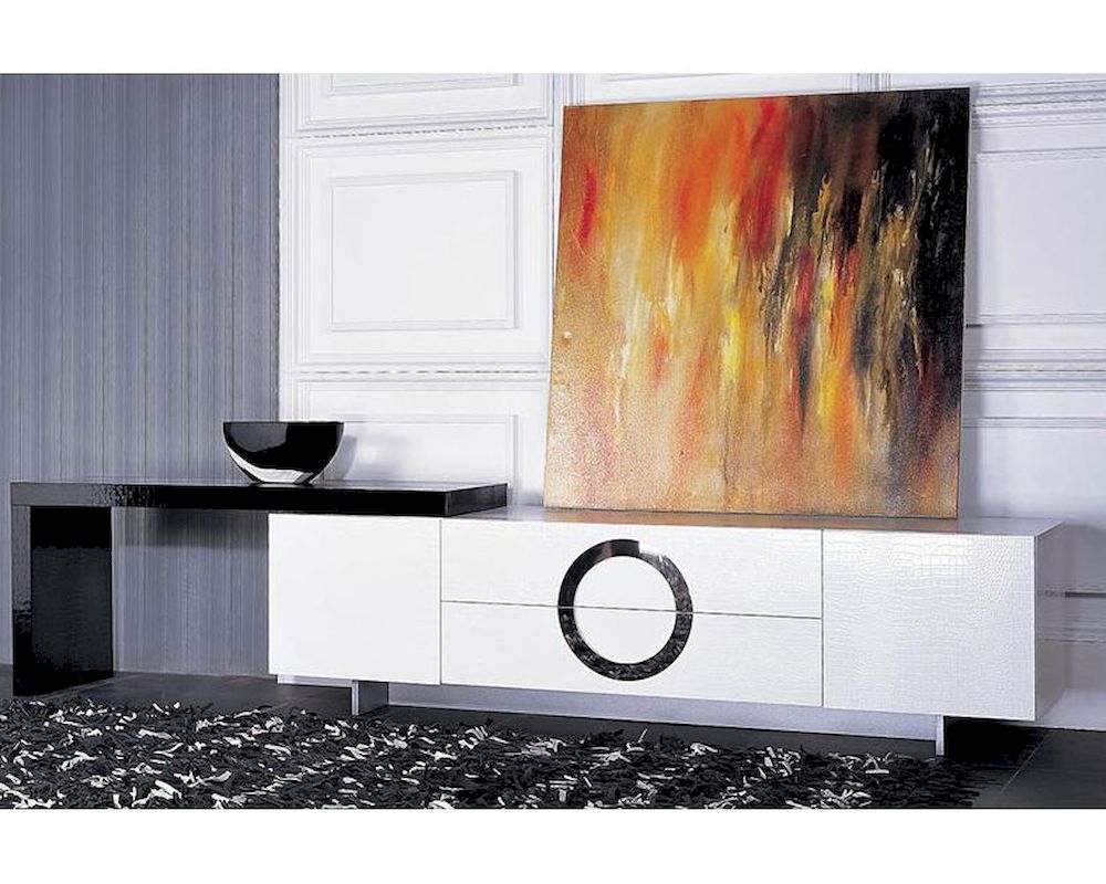 Modern Style Lacquer TV Stand 44ENT522180