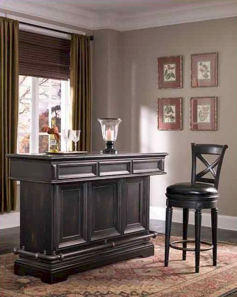 Pulaski Brookfield Bar Stool in Black PF993501