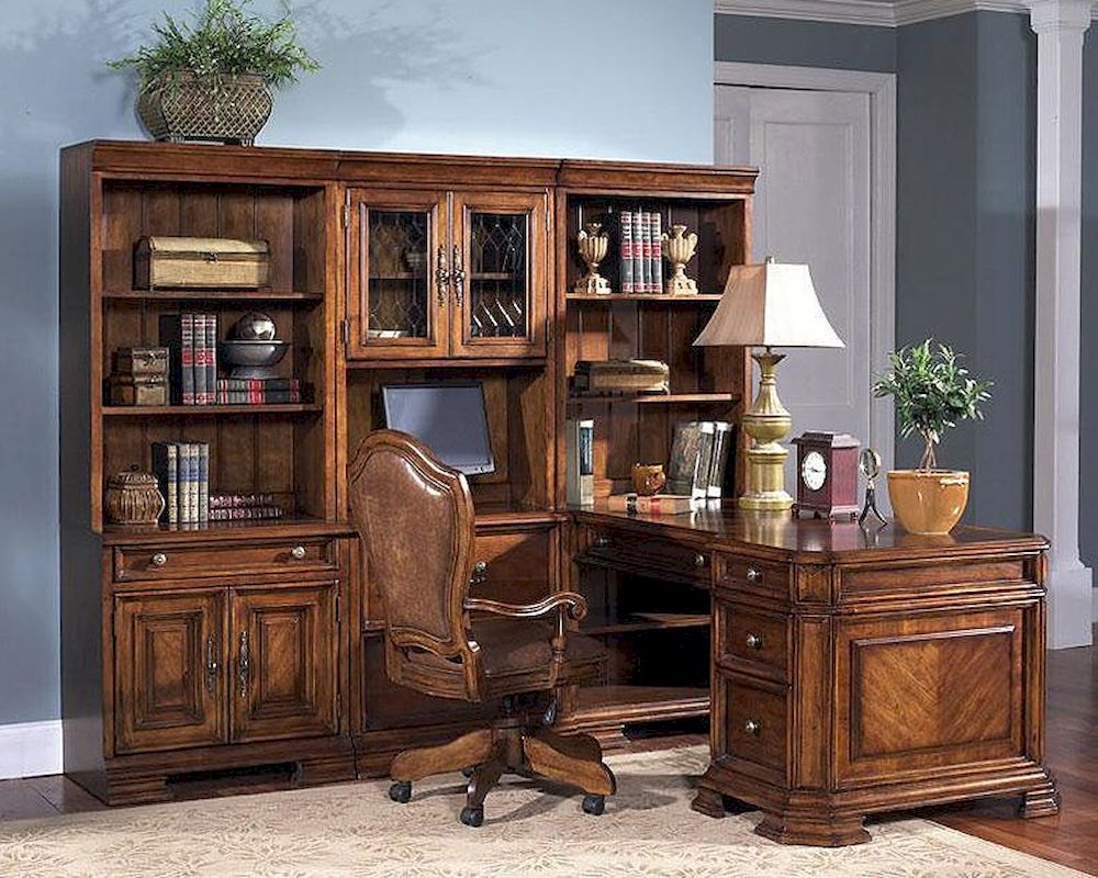 Samuel Lawrence Madison Desk & Bookcase Set SL-4455-922SET