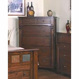 Sunny Designs Santa Fe Dresser and Mirror SU-2322DC-DM