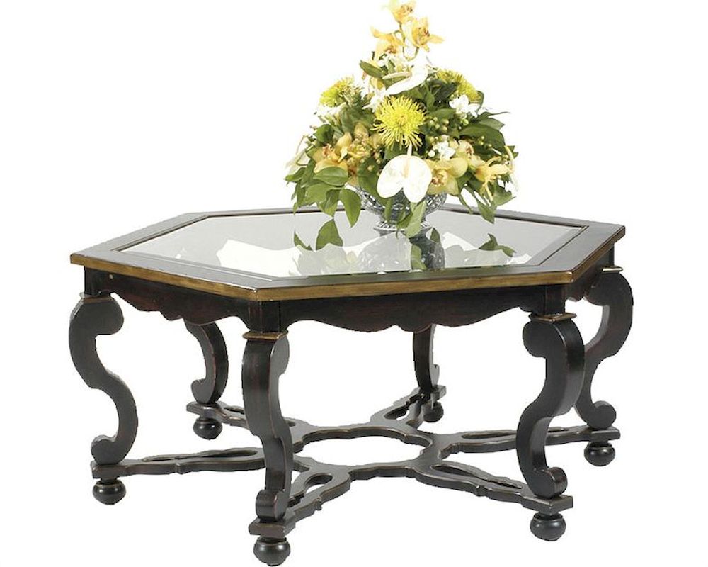 Traditional Glass Coffee Table by Hekman HE-741066081