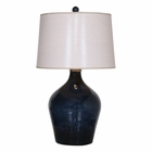 Uttermost Lamone Blue Glass Lamp Uttermost Lamone Blue Glass Lamp