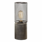 Uttermost Ledro Thick Concrete Lamp Uttermost Ledro Thick Concrete Lamp