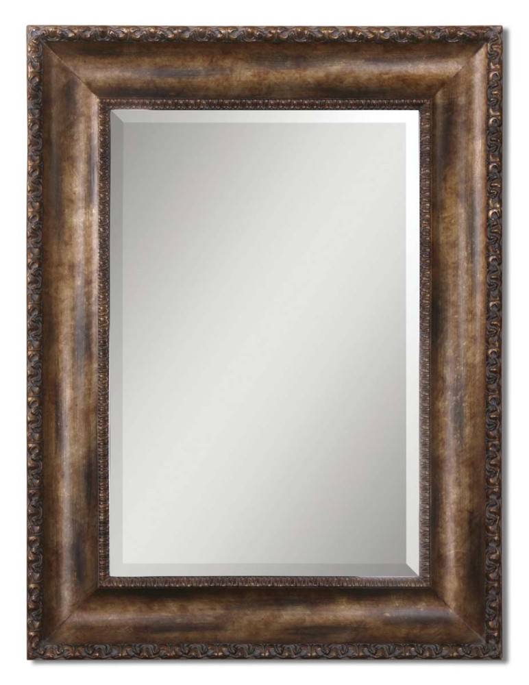 Uttermost Leola Antique Bronze Mirror