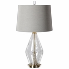 Uttermost Spezzano Crackled Glass Lamp Uttermost Spezzano Crackled Glass Lamp