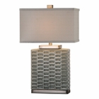 Uttermost Virelles Sage Gray Ceramic Lamp Uttermost Virelles Sage Gray Ceramic Lamp