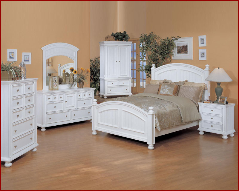 Winners Only White Bedroom Set Cape Cod WOBP100
