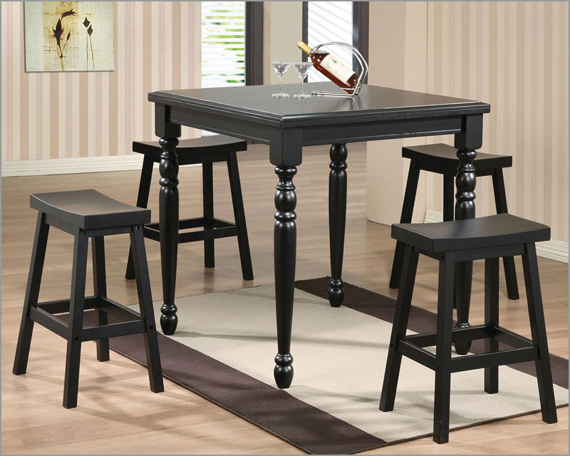 Winners Only Counter Height Dining Set in Ebony WODQT13636Es