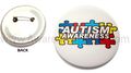Autism Awareness Badge Button 2"