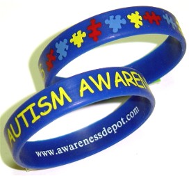 Autism Awareness Bracelets Youth Size