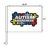 Autism Awareness Car Flag