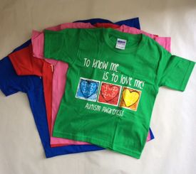 Autism Awareness Child T- Shirt "To Know Me...Is to Love Me!"