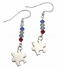 Autism Awareness Earrings 01