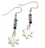 Autism Awareness Earrings 01