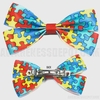 Autism Awareness Hair Bow