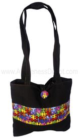 Autism Awareness Handmade Purse Model - 200
