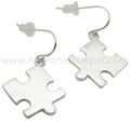Autism Awareness Puzzle Piece Earrings