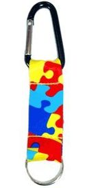 Autism Awareness Puzzle Piece Short Lanyard