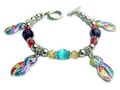Autism Beaded Charm Bracelet