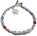 Autism Custom Bracelet Style 1 Autism Custom Bracelet Style 1