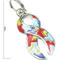 Autism Ribbon Mini Charm