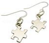 Autism Sterling Silver Earrings