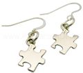 Autism Sterling Silver Earrings