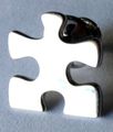 Autism Sterling Silver Puzzle Pin Autism Sterling Silver Puzzle Pin