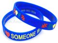 I Love Someone with Autism Silicone Bracelet Youth Size
