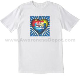 I Love Someone With Autism T-Shirt Adult and Youth Sizes