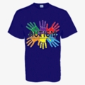 Youth Blue Autism Awareness Shirt-"Support, Educatate, Advocate"