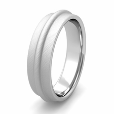 Arista Comfort Fit Wedding Band