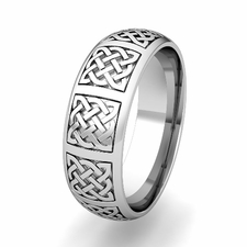 Celtic Knot Wedding Band