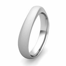 Comfort Fit Curved Wedding Band