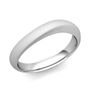 Comfort Fit Curved Wedding Band