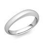 Comfort Fit Curved Wedding Band