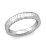 Ridged Edge Wedding Band