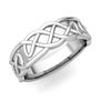 Celtic Lovers Knot Wedding Band